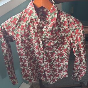 Barbour Floral Kids Shirt